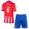 Officiële Voetbalshirt + Korte Broek Atlético Madrid Koke 6 Thuis 2024-25 - Kids